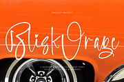 Blisk Orage, a Script Font by operatype.co (Thumbnail 1 of 15)