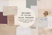 Populaire Typewriter Font & Extras, a Serif Font by Ana's Fonts (Thumbnail 10 of 11)