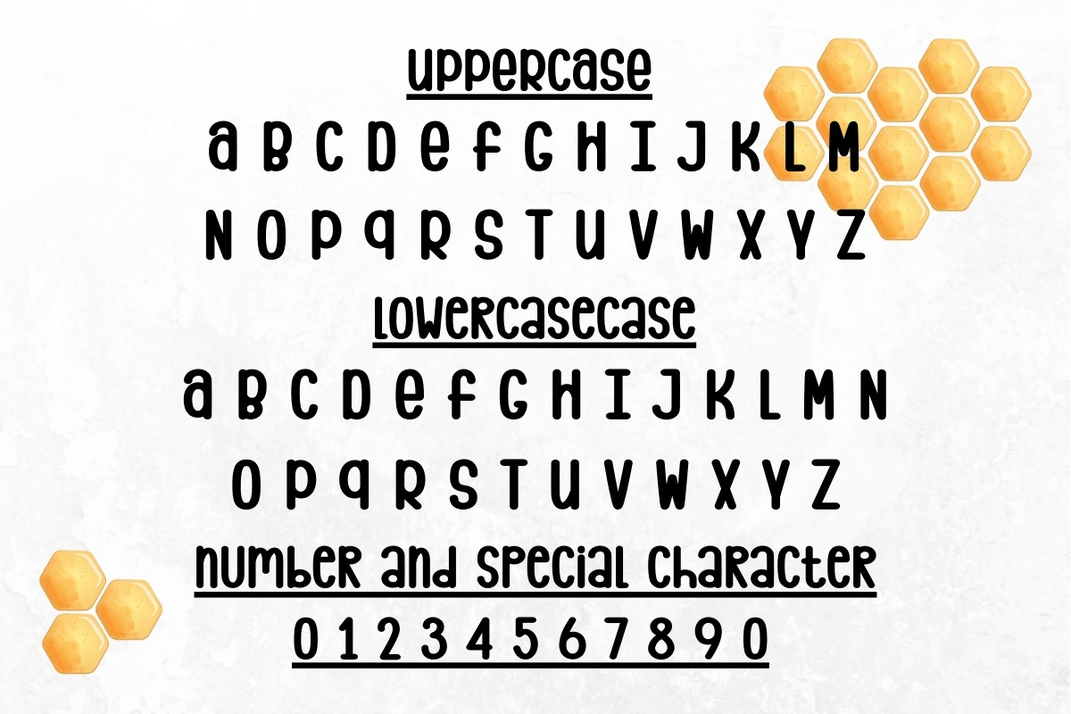 Bumble Bee - Handwritten, a Handwritten Font by Charmingbear59.design