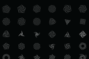 36 Abstract Geometric Lines Vector, a Decorative Illustration by yopie (Thumbnail 2 of 3)