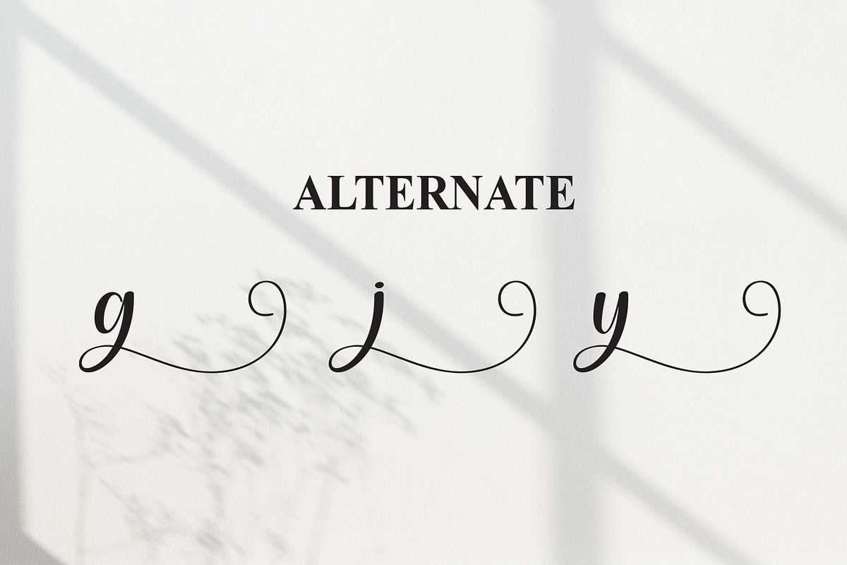 Angela | Script Font, a Handwritten Font by Scratchones (Photo 8 of 9)