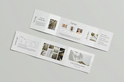 A4 Landscape Trifold Brochure Mockup, an Advertising Mockup by Hubzway (Thumbnail 3 of 7)