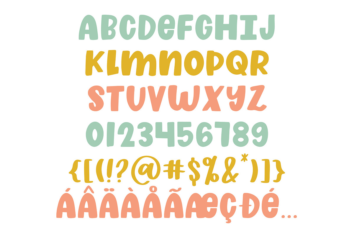 Full of Wonder, Sans Serif Font preview 6