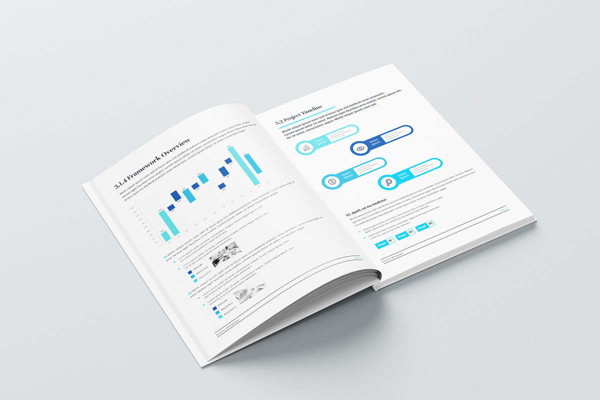 White Paper | Canva, Word, & Indd, a Brochure Template by obayes (Photo 16 of 30)
