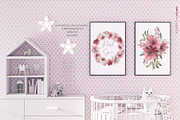 Pink Sepia. Watercolor Flowers, an Illustration by LABFcreations (Thumbnail 5 of 6)