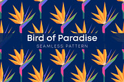 Bird Of Paradise Pattern, a Pattern Graphic by Pure Design (Thumbnail 1 of 2)