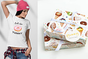 Holiday SWEETS Year-Round SET, a Food Illustration by Eva Katerina (Thumbnail 9 of 13)