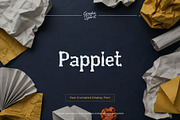 Papplet Decorative Font, a Handwritten Font by Graphic Spirit (Thumbnail 1 of 9)