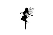 Magical Fairy Silhouette Bundle, an Illustration by jahid234 (Thumbnail 47 of 51)