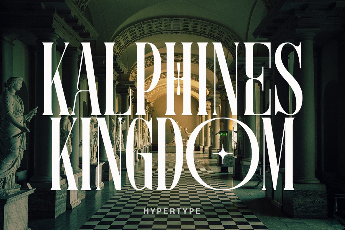 Hypertype : Elegant Serif Display, a Serif Font by Fargun Studio (Photo 5 of 20)