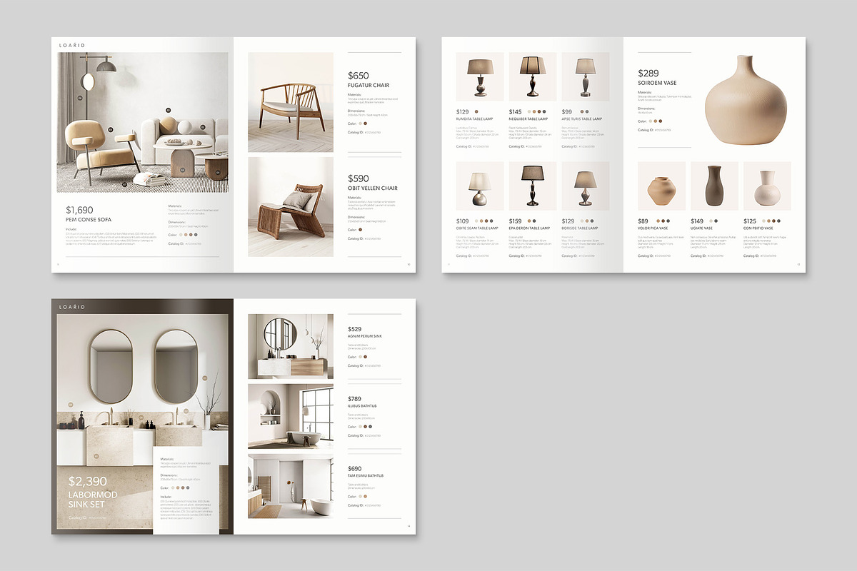 Furniture Catalog, a Brochure Template by BrandPacks (Photo 4 of 6)