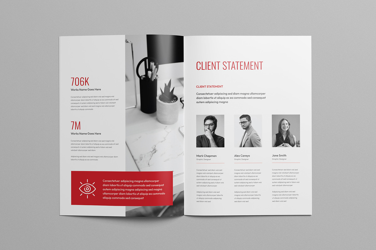 Company Profile Brochure, a Brochure Template by Pixelpick (Photo 8 of 9)