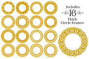 Mustard Vector Lace Frames, an Illustration by Amanda Ilkov (Thumbnail 4 of 5)