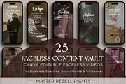 25 Faceless Reels Templates MRR, a Social Media Template by Blank Studio (Thumbnail 2 of 6)