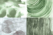 Abstract Leaf Print Papers, a Pattern Graphic by Liz Plummer (Thumbnail 4 of 5)