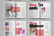 Fashion Magazine Layout, a Magazine Template by ContestDesign (Thumbnail 3 of 3)