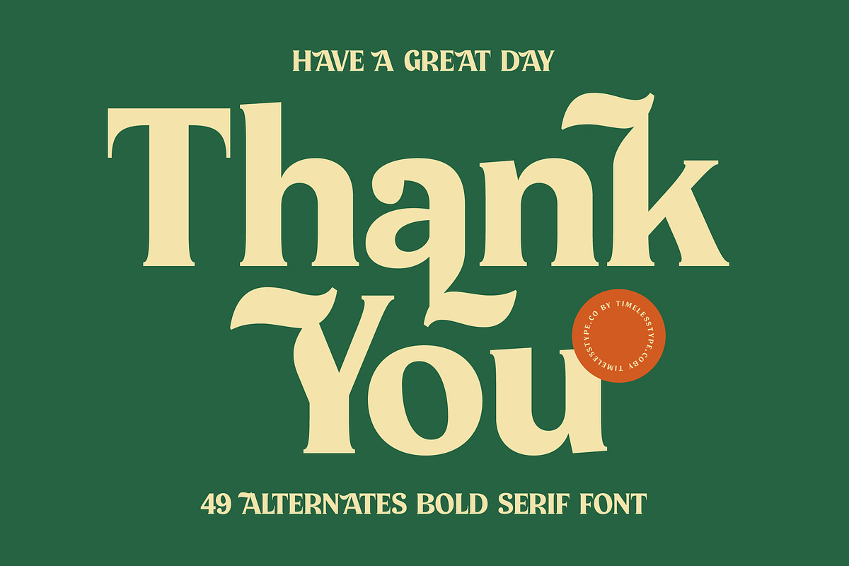 Milan Wulko Alternate Bold Serif, a Serif Font by timelesstype.co (Photo 20 of 20)