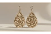 Petal Earring Laser Set, a Graphic by musafir_fashion (Thumbnail 3 of 11)