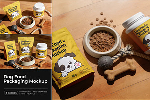 Dog Food Mockup, a Product Mockup by Pitchlook.Studio