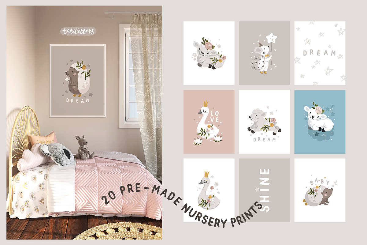 Magical baby animals, an Animal Illustration by tatiletters (Photo 5 of 11)
