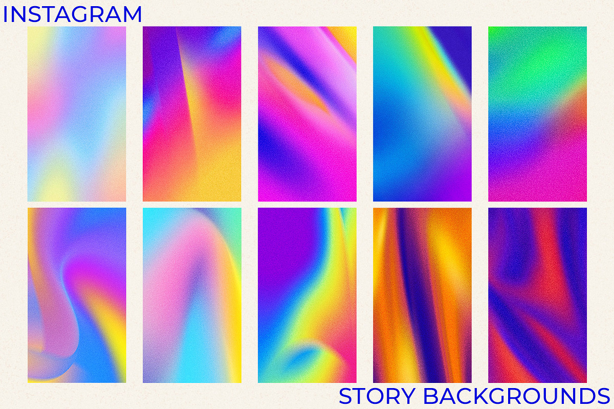 Grainy Gradient Textures & Shapes, an Object Graphic by CatJello Graphics (Photo 38 of 38)