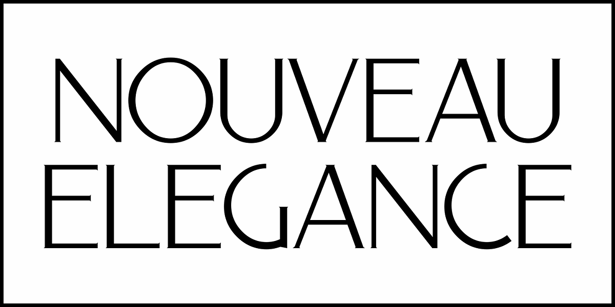 Nouveau Elegance JNL, a Font by Jeff Levine Fonts (Photo 2 of 5)