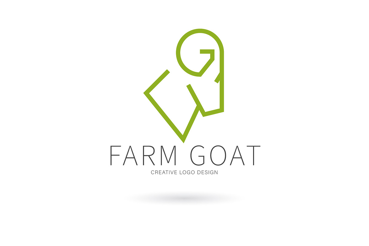 Goat logo, Farm logo, a Branding & Logo Template by Logocreative (Photo 1 of 3)