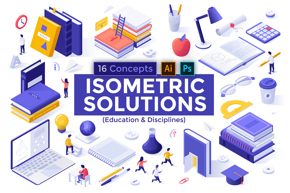 Isometric Solutions Mini. Part 9, a Templates & Theme by Andrew Kras Design (Photo 18 of 18)