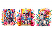 Funny Skeleton Tarot Card Png, a Graphic by SinaCreation (Thumbnail 2 of 5)
