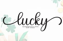 Lucky | Script Font