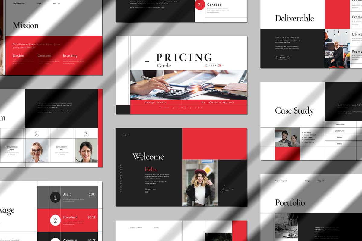 Pricing Guide Template, a Brochure Template by White Graphic (Photo 7 of 8)