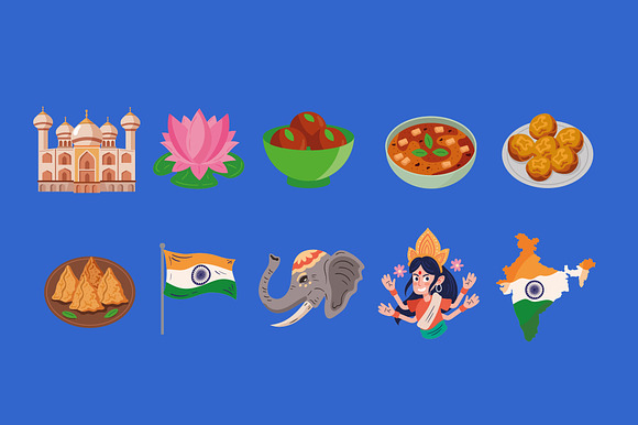 Indian Culture Illustration Set preview 2