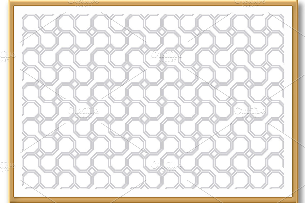 Geometric seamless pattern, a Pattern Graphic by RODINA (Photo 2 of 3)