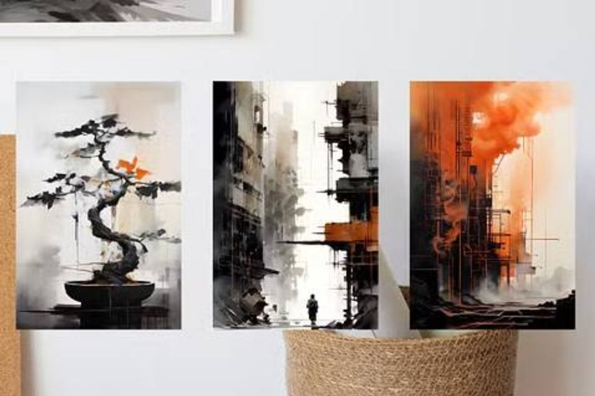 21 Hi-res Japandi Printable Wall Art, a Decorative Illustration by Image for Sale (Photo 3 of 3)