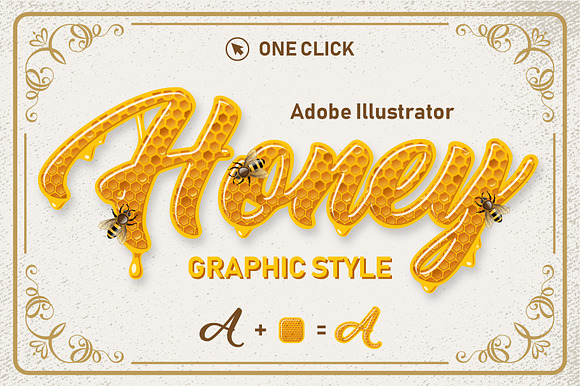 Honey Graphic Style preview 6
