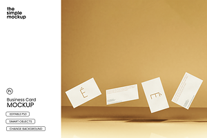 Stylish Business Card Mockup