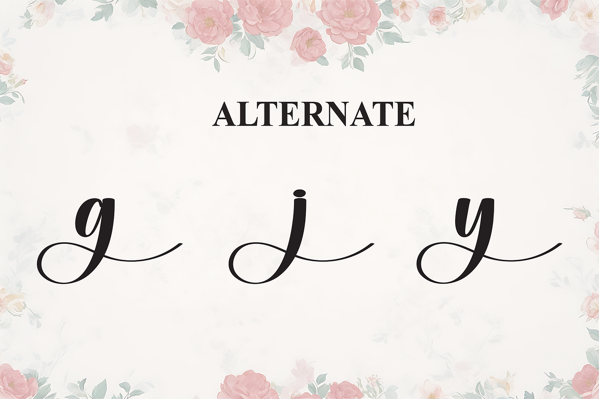Kayla | Script Font, a Handwritten Font by Scratchones (Photo 8 of 9)