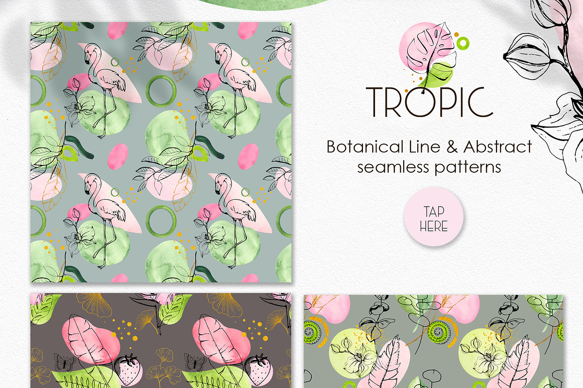 Tropical Line Abstract Art, an Object Graphic by Ana-Sakuta (Photo 13 of 20)