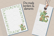 Seasonal Watercolor Dragon Clipart, an Illustration by Amarawolf's Art (Thumbnail 13 of 19)