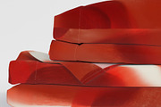 Abstract water red drops shapes, a Pattern Graphic by Nocito Design (Thumbnail 3 of 5)