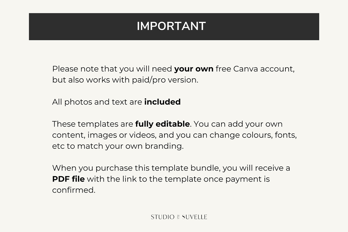 UGC Portfolio Canva website, a Landing Page Template by Studio Suvelle (Photo 6 of 8)