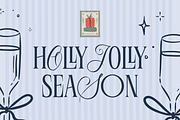 Pravelle Christmas Elegant Serif, a Serif Font by Ainun Jinan (Thumbnail 9 of 12)