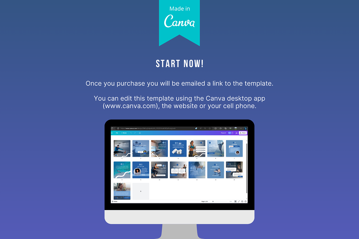 Physiotherapy Social Media, a Social Media Template by Sincerely Media (Photo 9 of 9)