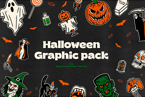 Halloween Graphic Pack 40+, a Graphic by Ryan Rivaldo Vierra