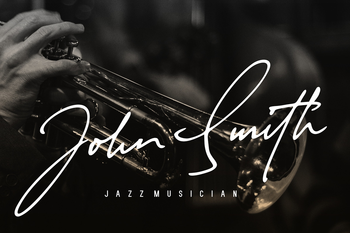 Authentic Handwritten + 2 Alternates, a Script Font by azetypestudios.com (Photo 2 of 13)