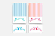Baby shower invitation card., an Invitation Template by DikayaMiau (Thumbnail 2 of 4)