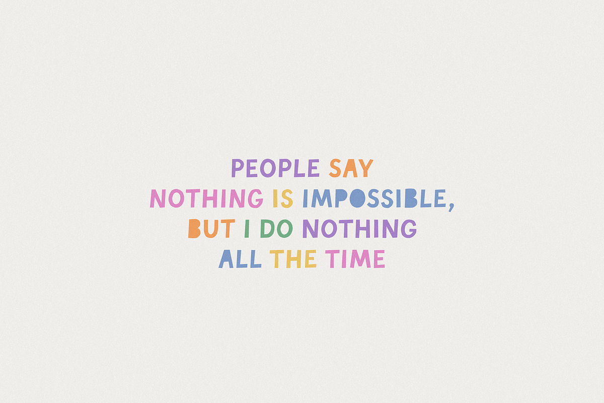 Crafty Cookie handmade cutout font, a Handwritten Font by Minna Kaario (Photo 2 of 12)