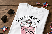 Silly Goose Juice Box PNG Asset, a Shirt Mockup by Vector Stall (Thumbnail 5 of 15)