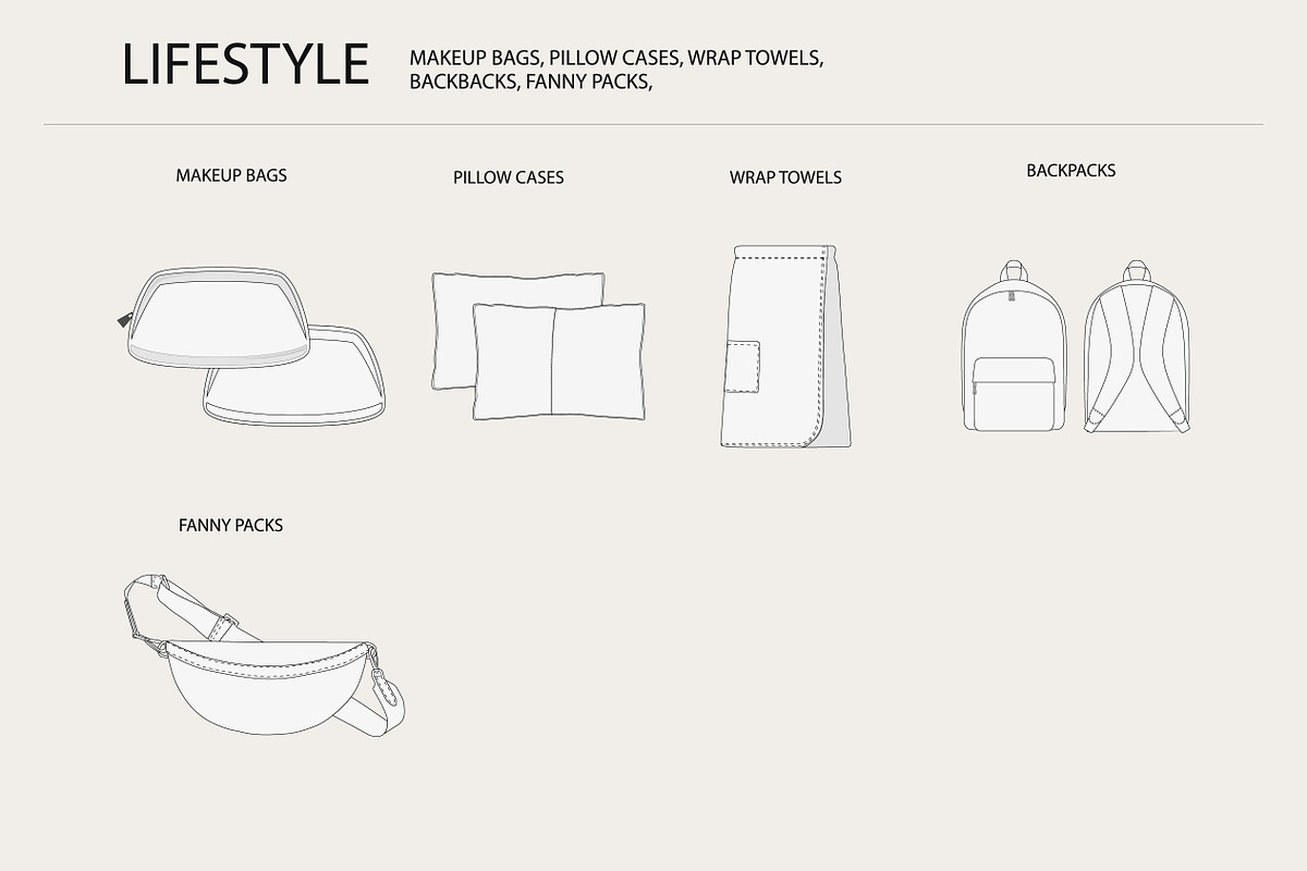 Essential Clothing Mockups Pack, an Apparel Mockup by S.i. Graphics® (Photo 6 of 6)