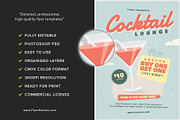 Cocktail Lounge Flyer, a Flyer Template by FlyerHeroes (Thumbnail 3 of 4)